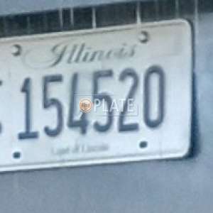 FP IL License Plate