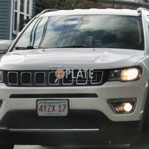 4YZX17 MA License Plate