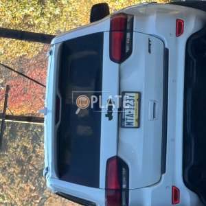MTA1237 PA License Plate