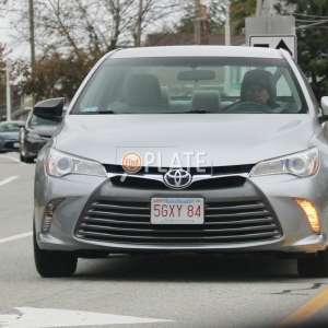 5GXY84 MA License Plate