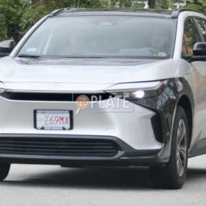VE69MX MA License Plate