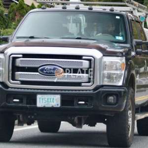TYS4X4 NH License Plate