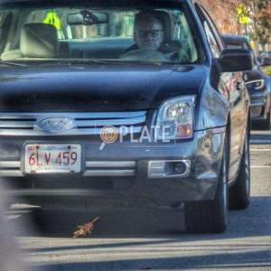 6LV459 MA License Plate