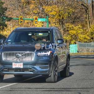7RT247 MA License Plate