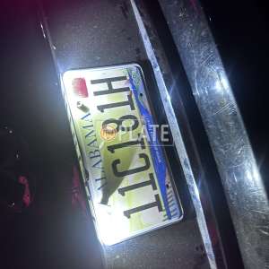 GA AL License Plate