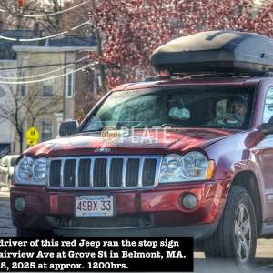 4SBX33 MA License Plate