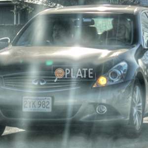 2YK982 MA License Plate