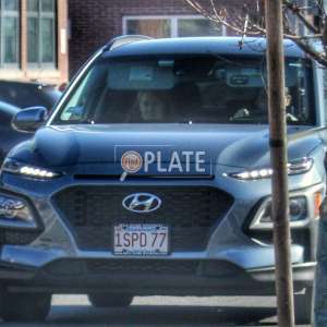 1SPD77 MA License Plate