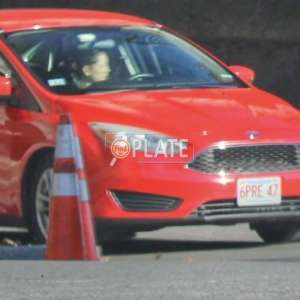 6PRE47 MA License Plate