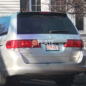 33MC51 MA License Plate