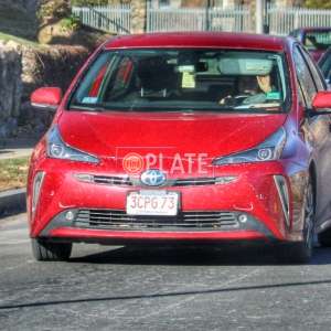 3CPG73 MA License Plate