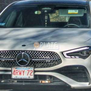 4RWY72 MA License Plate