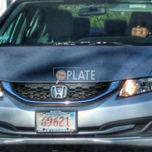 69621 MA License Plate