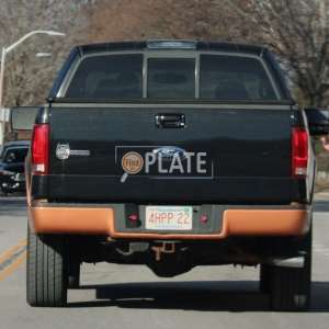 4HPP22 MA License Plate