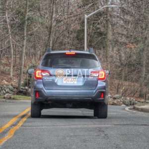 45ZZ77 MA License Plate