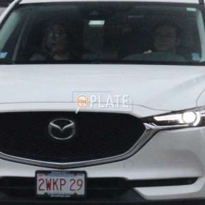 2WKP29 MA License Plate