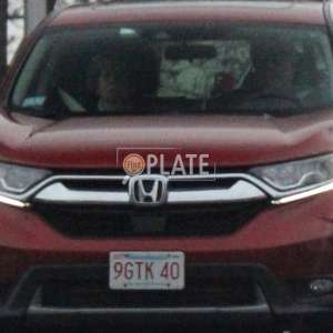 9GTK40 MA License Plate