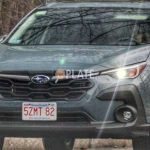 5ZMT82 MA License Plate