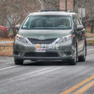736WW8 MA License Plate