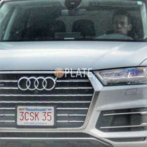 3CSK35 MA License Plate