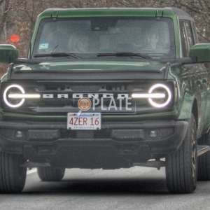 4ZER16 MA License Plate