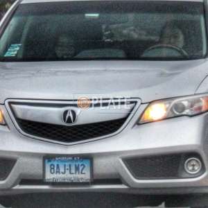 8AJLM2 CT License Plate