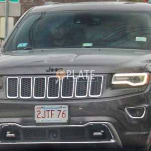 2JTF76 MA License Plate