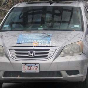 1JCG62 MA License Plate