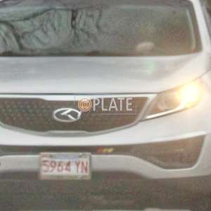 5964YN MA License Plate