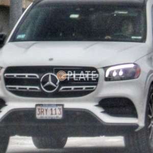 3RY113 MA License Plate