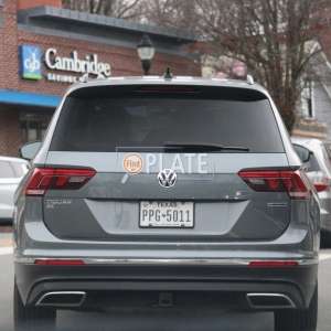 PPG5011 TX License Plate