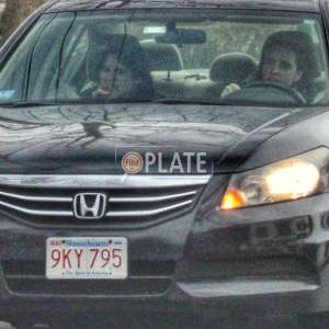 9KY795 MA License Plate