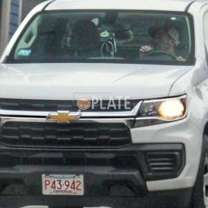 P43942 MA License Plate
