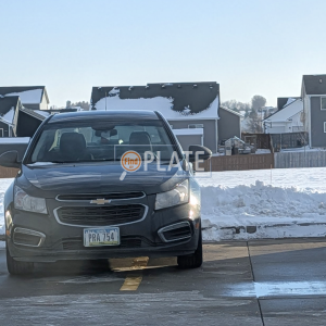 PRA754 IA License Plate