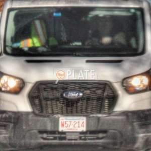 W57214 MA License Plate