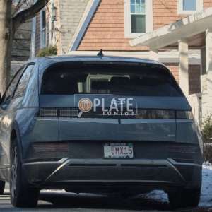 EVMX15 MA License Plate