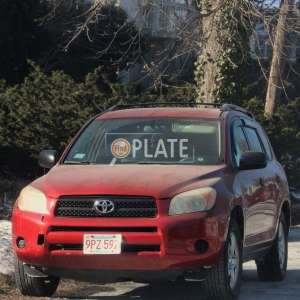 9PZ597 MA License Plate