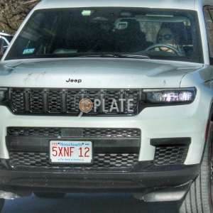 5XNF12 MA License Plate