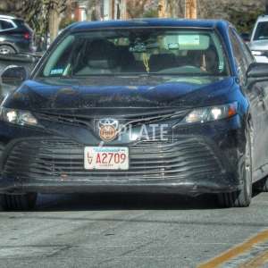 LVA2709 MA License Plate