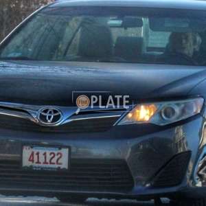 41122 MA License Plate