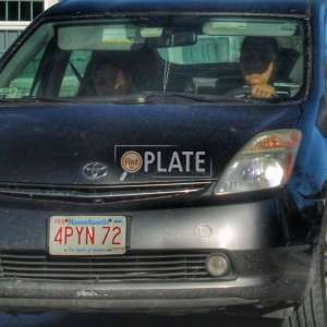4PYN72 MA License Plate
