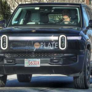 EV63DX MA License Plate