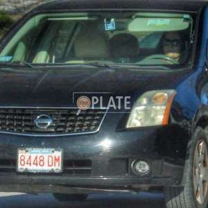 8448DM MA License Plate
