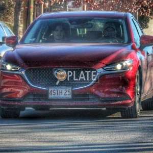 4STH25 MA License Plate