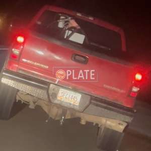 SFC1445 GA License Plate
