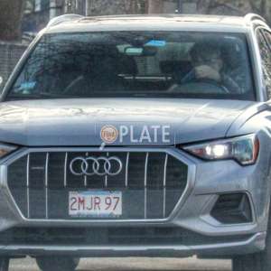 2MJR97 MA License Plate