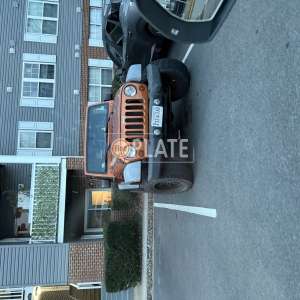 733310 VA License Plate