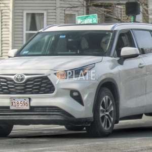 X18596 MA License Plate