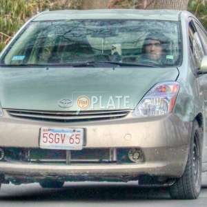 5SGV65 MA License Plate