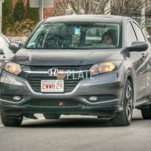 2WWH29 MA License Plate